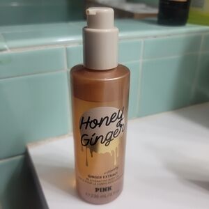 PINK Victoria's Secret Honey Ginger Body Lotion.
